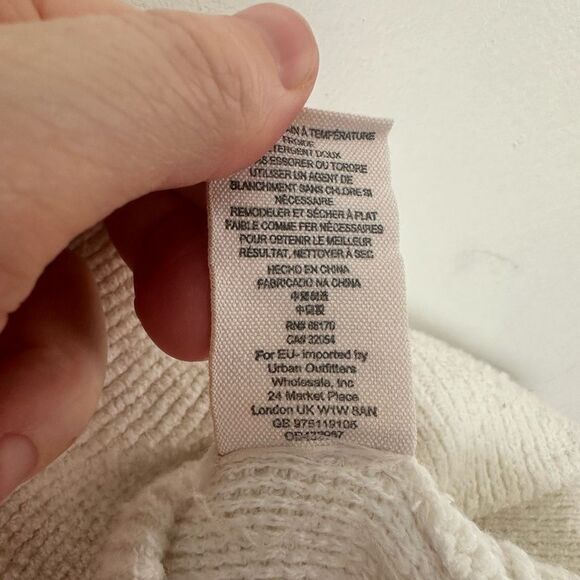 Free People Women’s Extra Small Cream Ottoman Sweater Pullover Fall Winter - Picture 4 of 6